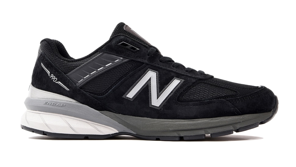 NewBalance／990V5（M990SB5）Made in USA／27C New Balance 990v5 Made in USA Men\u0027s Black⁄Cloud Yellow M990SB5