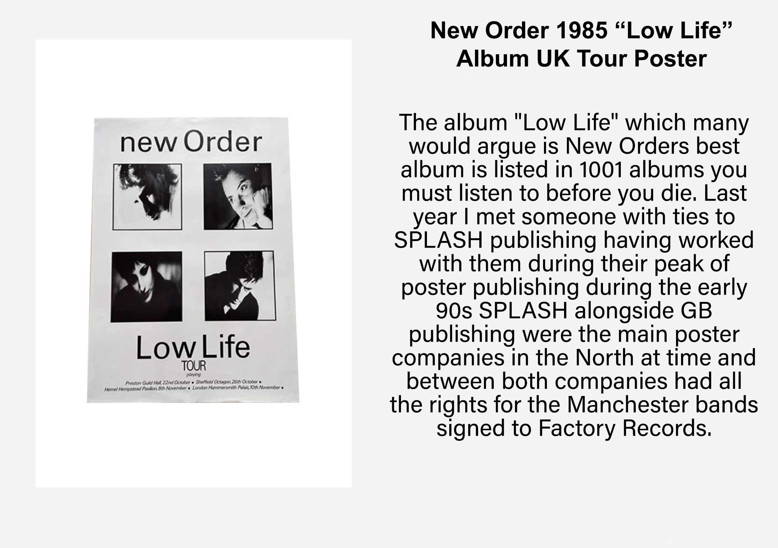 HIP Exploring The World Of Vintage New Order Merch With Ladi Kazeem