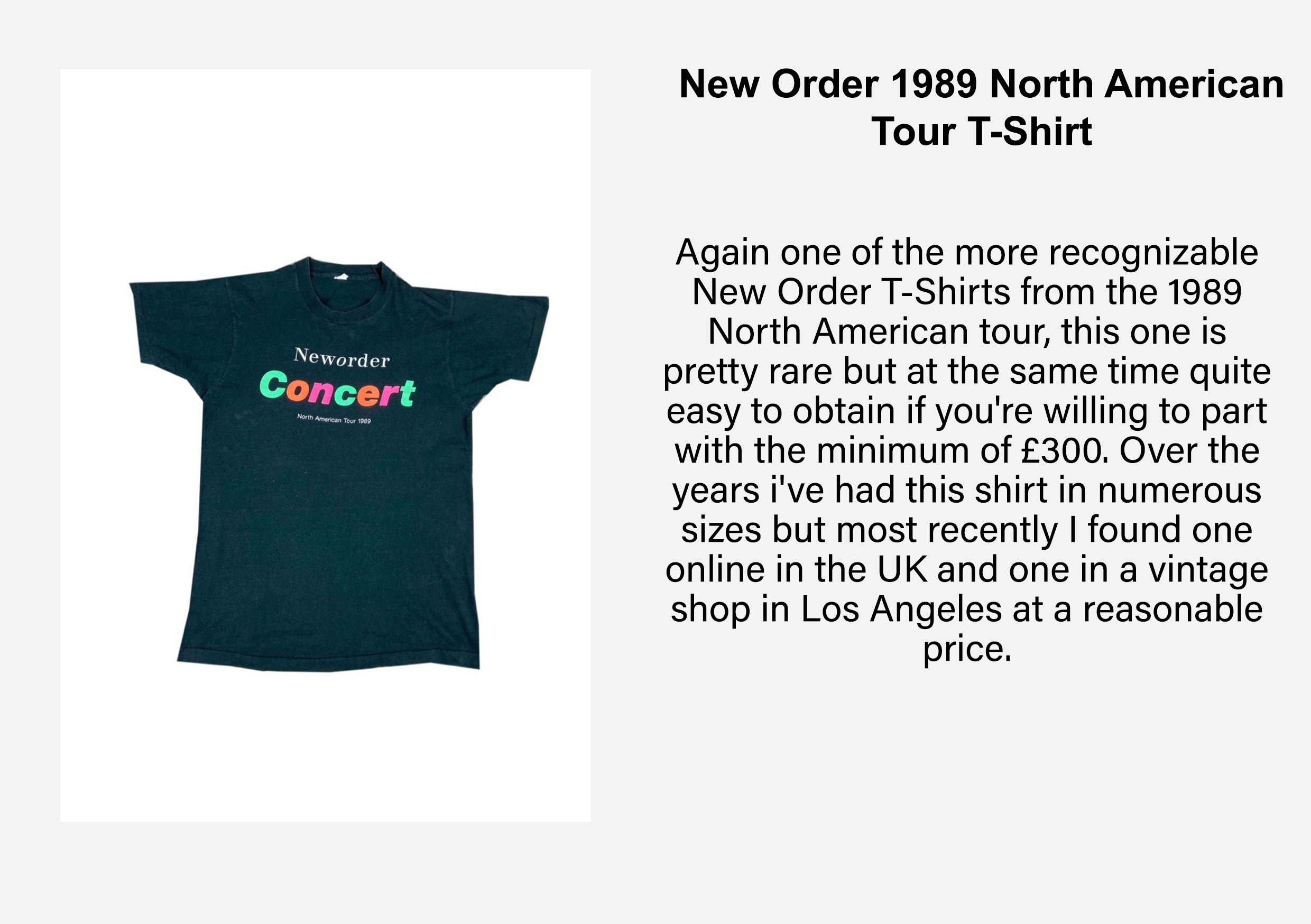 HIP Exploring The World Of Vintage New Order Merch With Ladi Kazeem