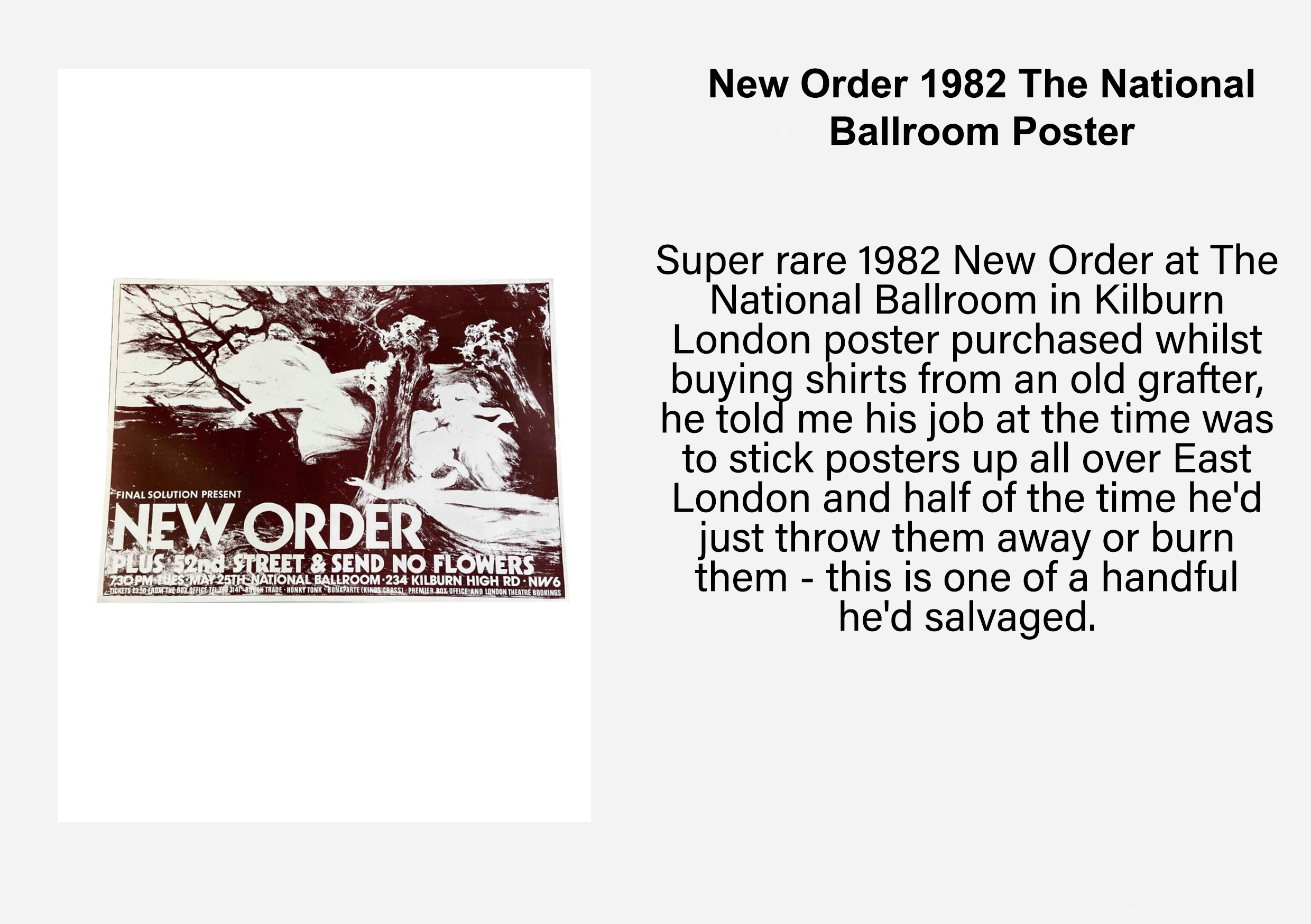 HIP Exploring The World Of Vintage New Order Merch With Ladi Kazeem