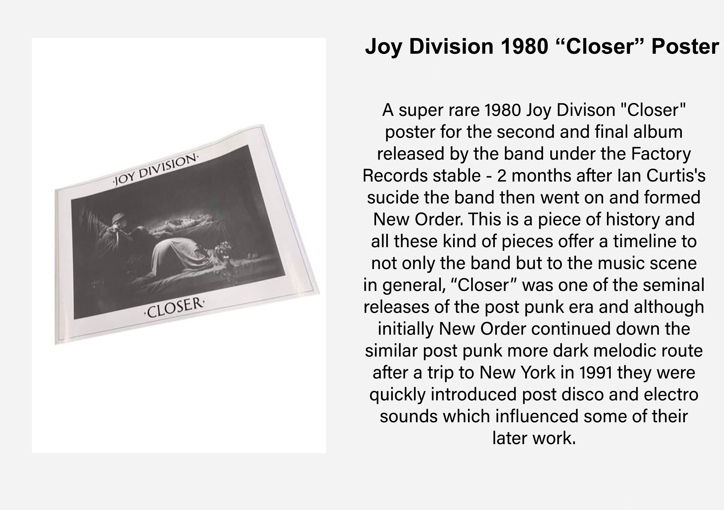 HIP Exploring The World Of Vintage New Order Merch With Ladi Kazeem