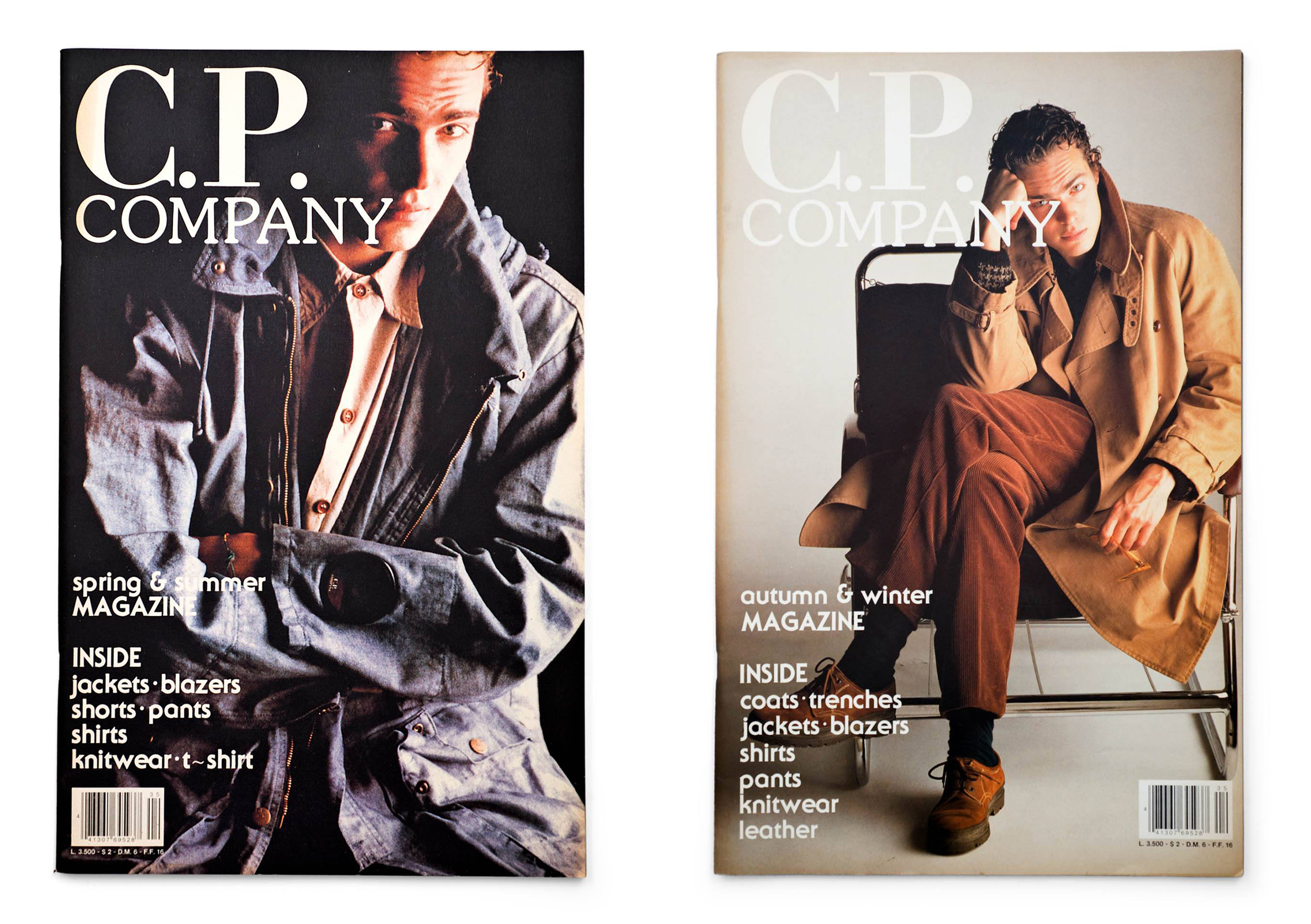 Vintage C.P. Company Seasonal magazines