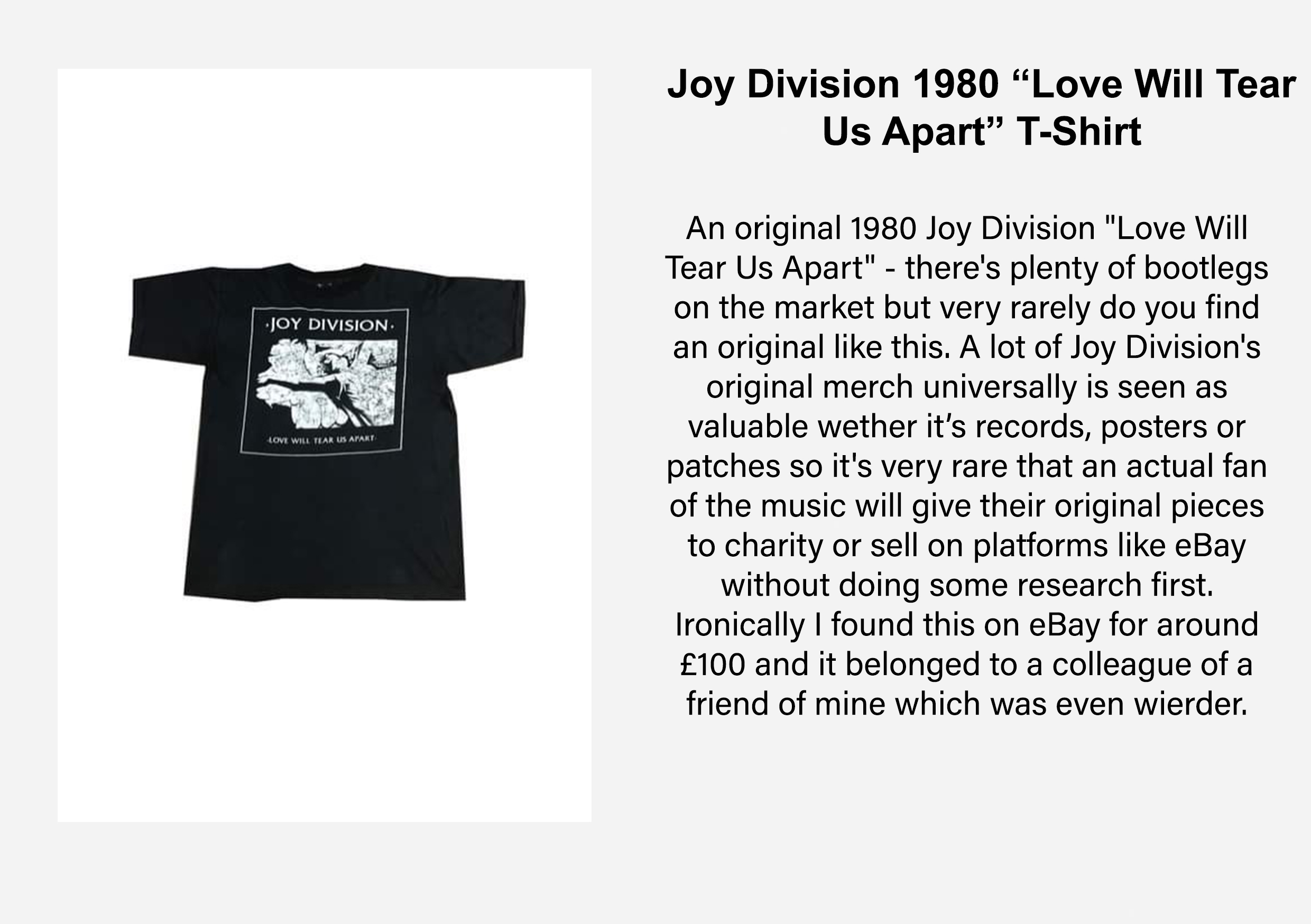 HIP Exploring The World Of Vintage New Order Merch With Ladi Kazeem