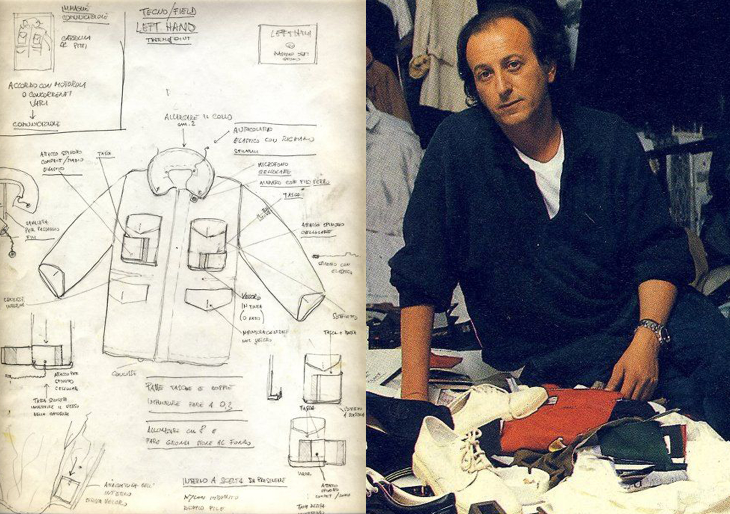 Founder of C.P. Company Massimo Osti (1944-2005) 