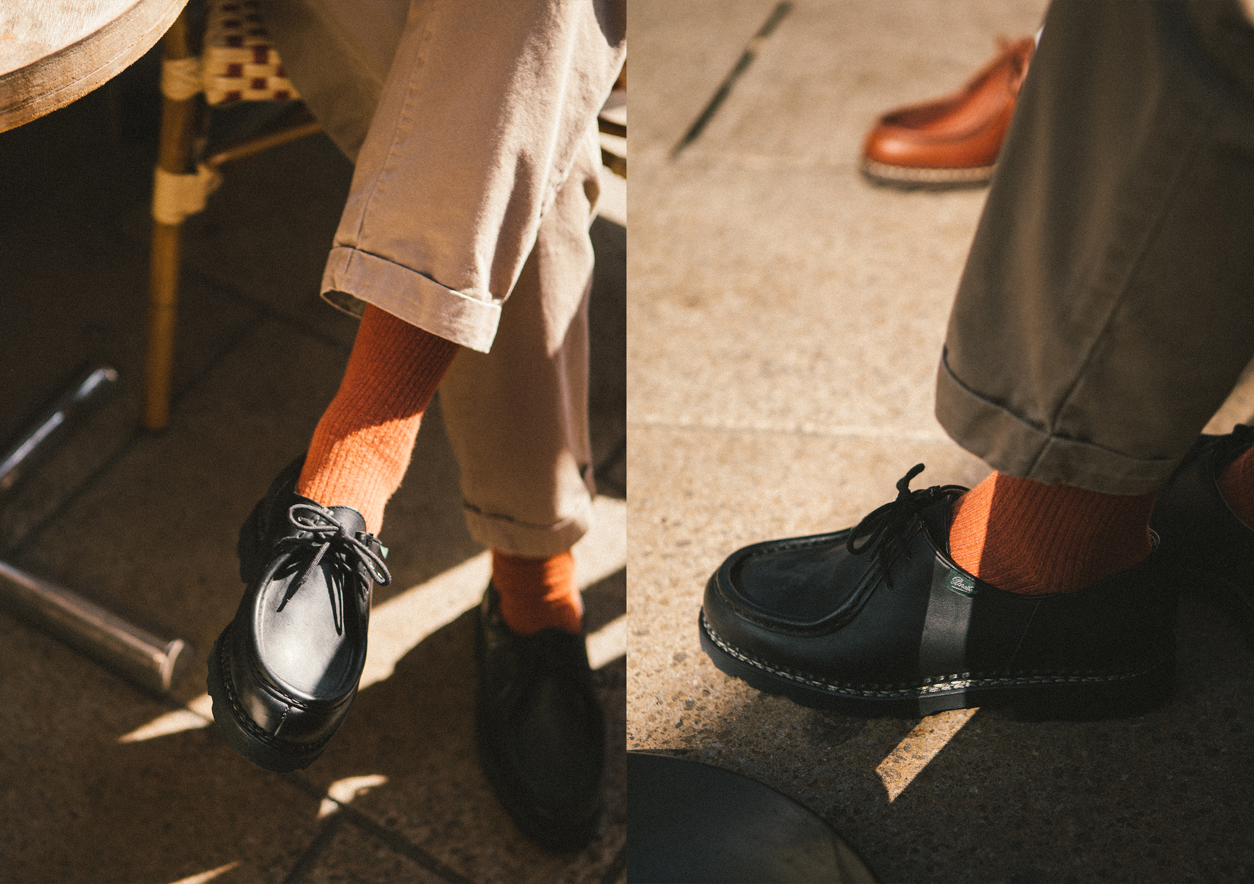 Paraboot Micheal On Foot and walking 