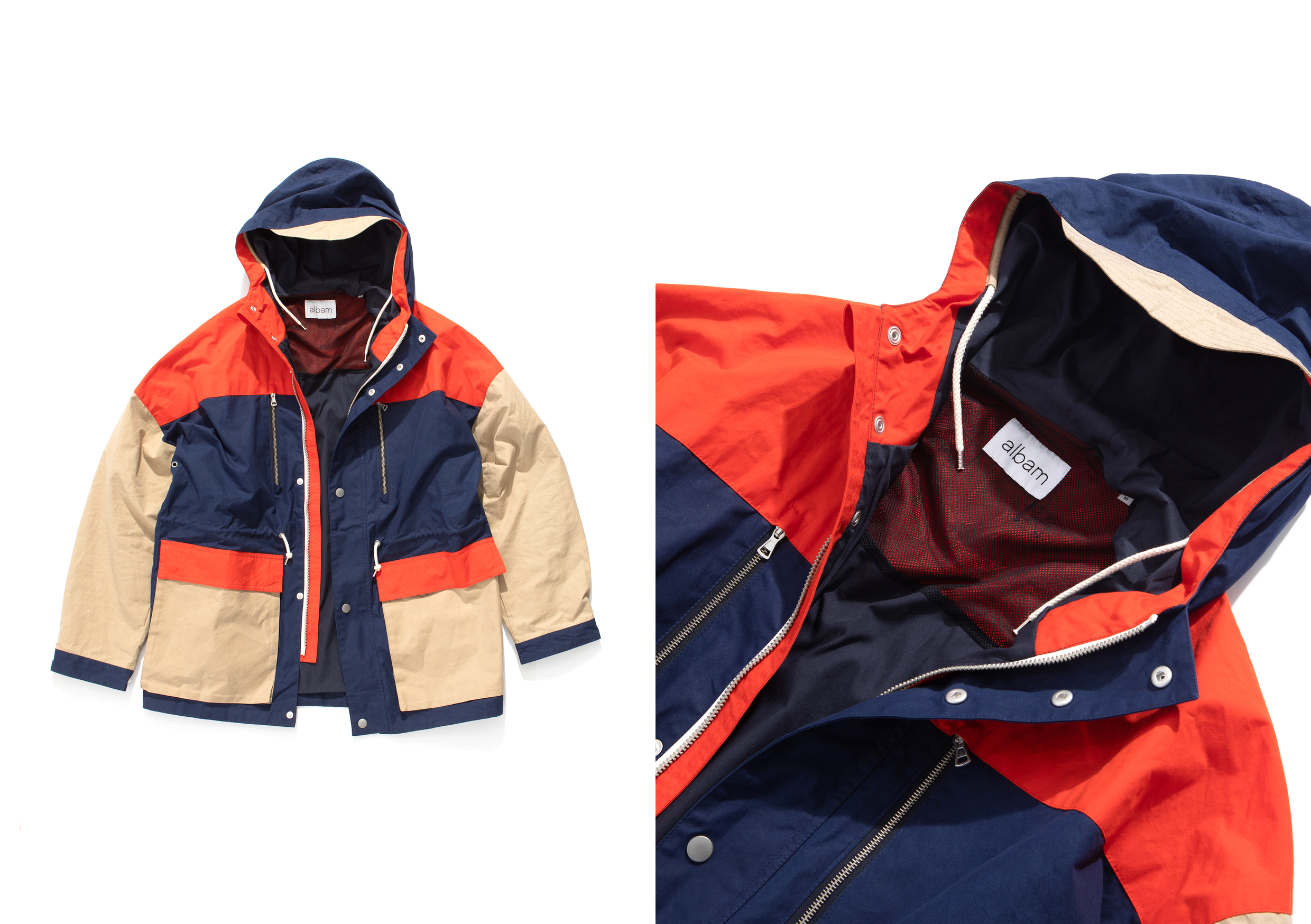 Albam AW20 Collection At HIP sweatshirt parka