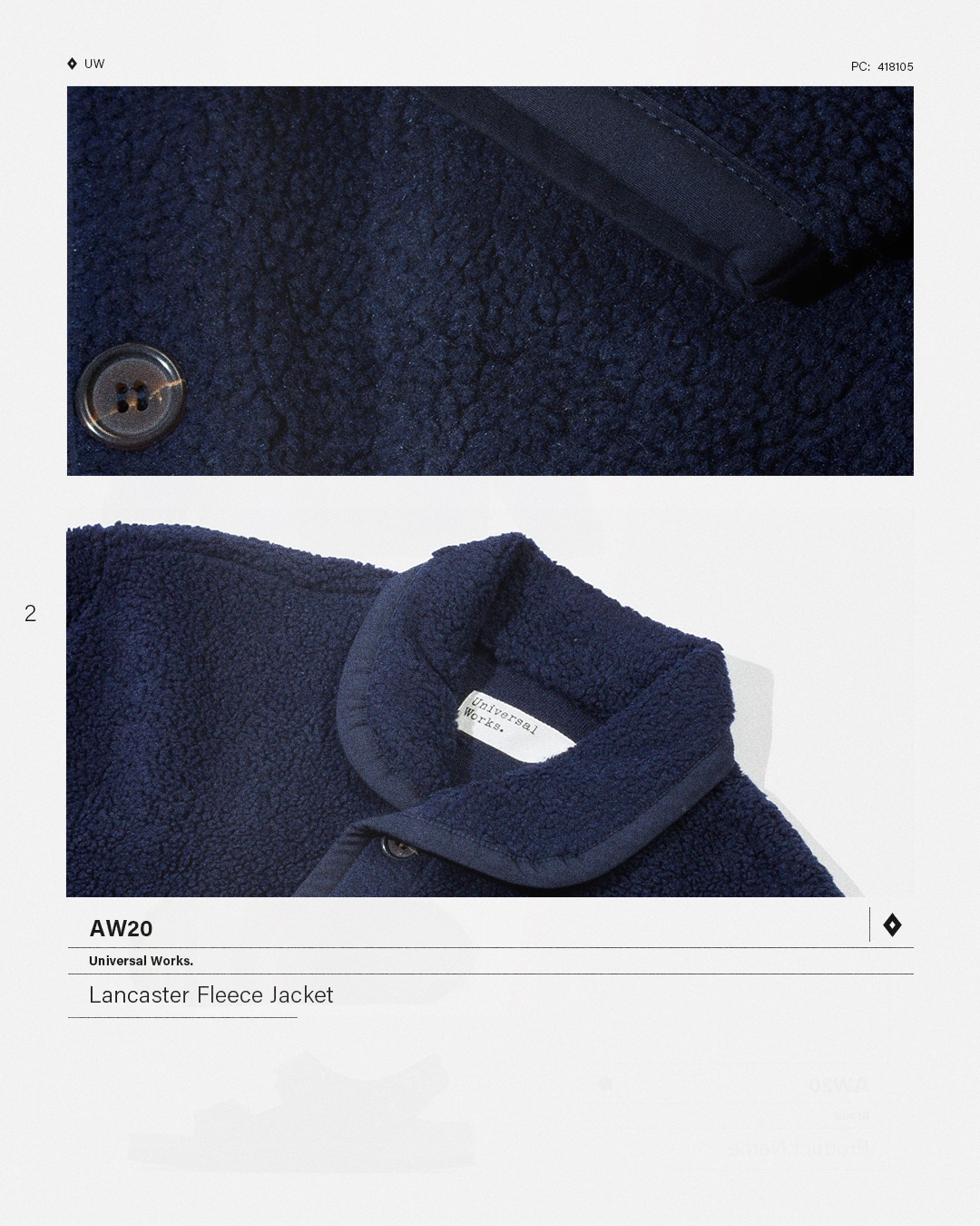 HIP Staff Picks: Universal Works AW20 Lancaster Fleece
