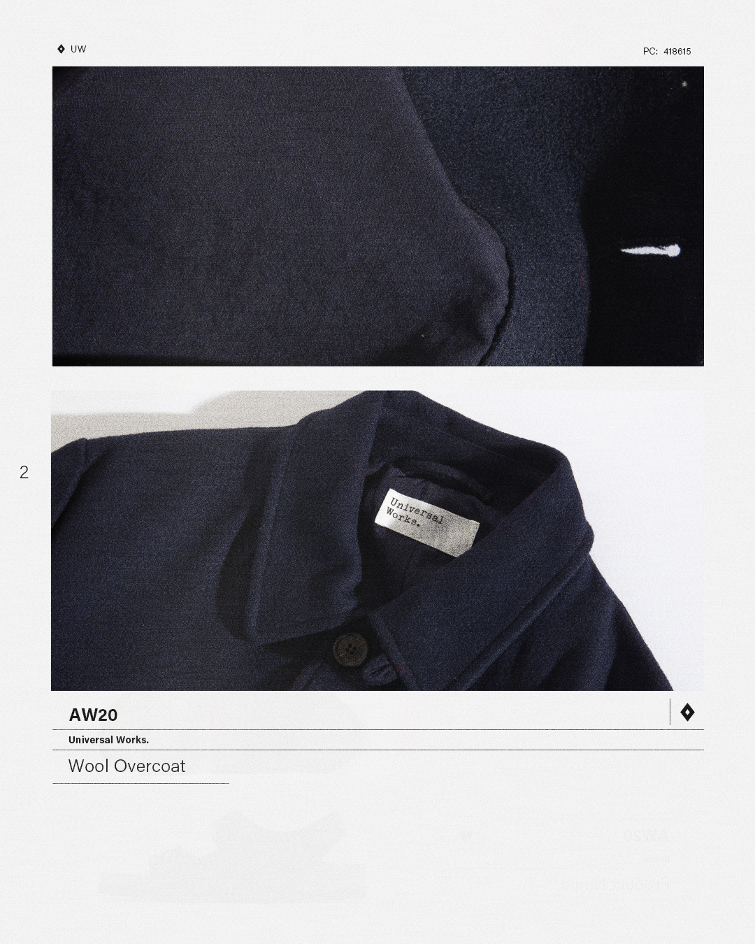 HIP Staff Picks: Universal Works AW20 Wool Overcoat