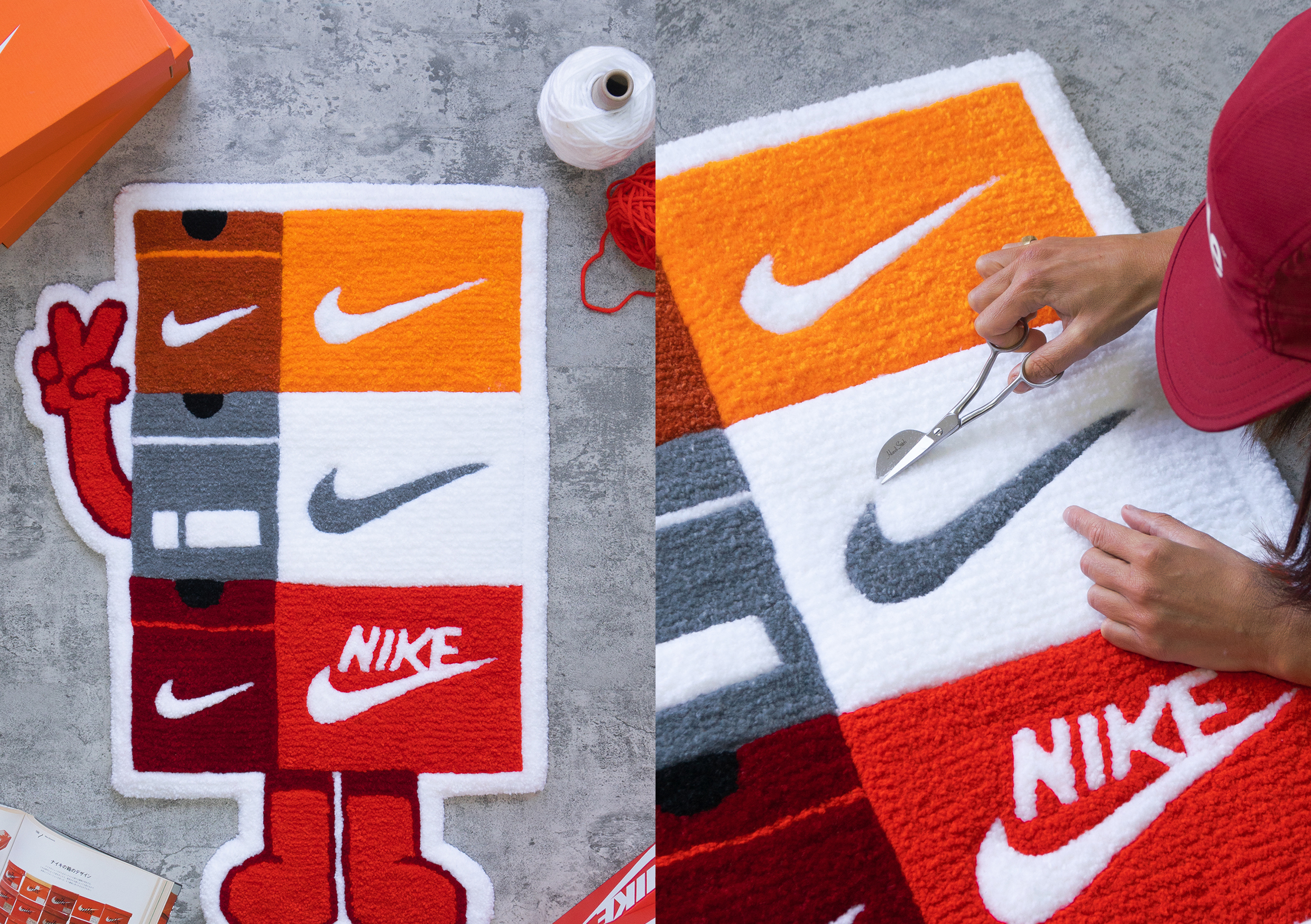 Getting To Know: Not Another Classic Rug HIP Nike Dunk Rug Box