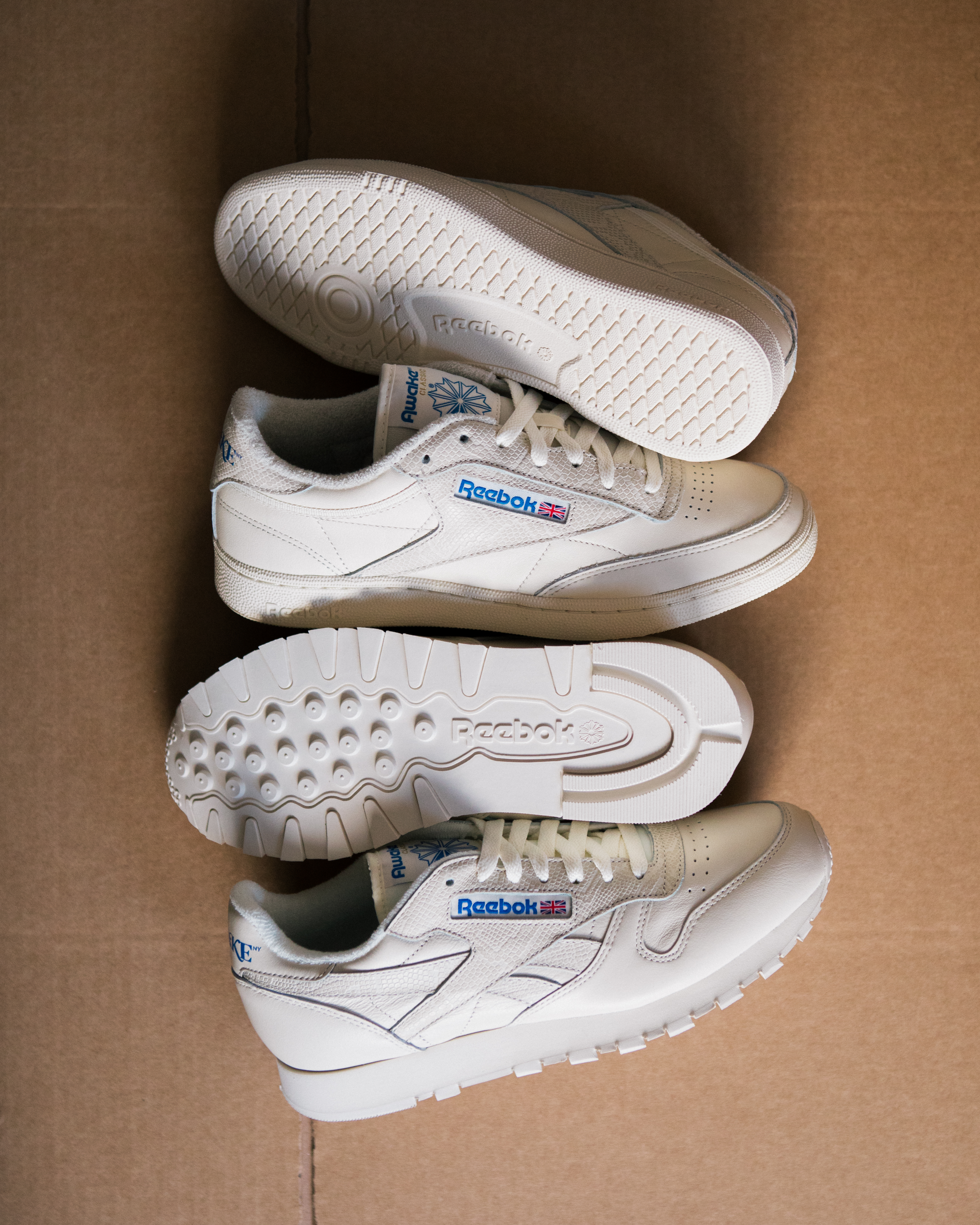 【美品】Awake NY × Reebok Club C 26センチ Awake NY x Reebok Club C 85 & Classic Leather | Hypebeast
