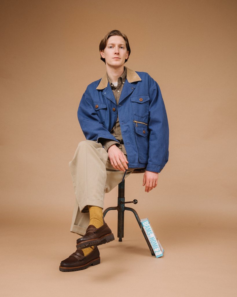 Beams Plus Americana styling.