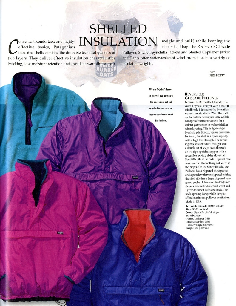 Vintage Patagonia catalogue.