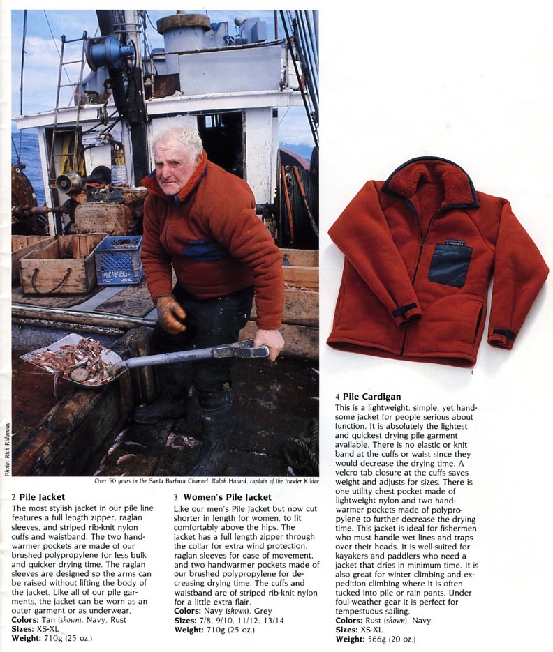 Vintage Patagonia catalogue.